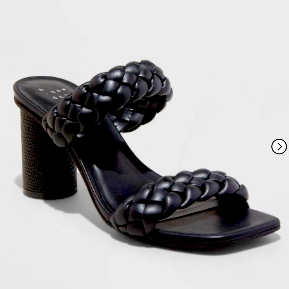 Women's Basil Mule Heels - A New Day from Target Size 8